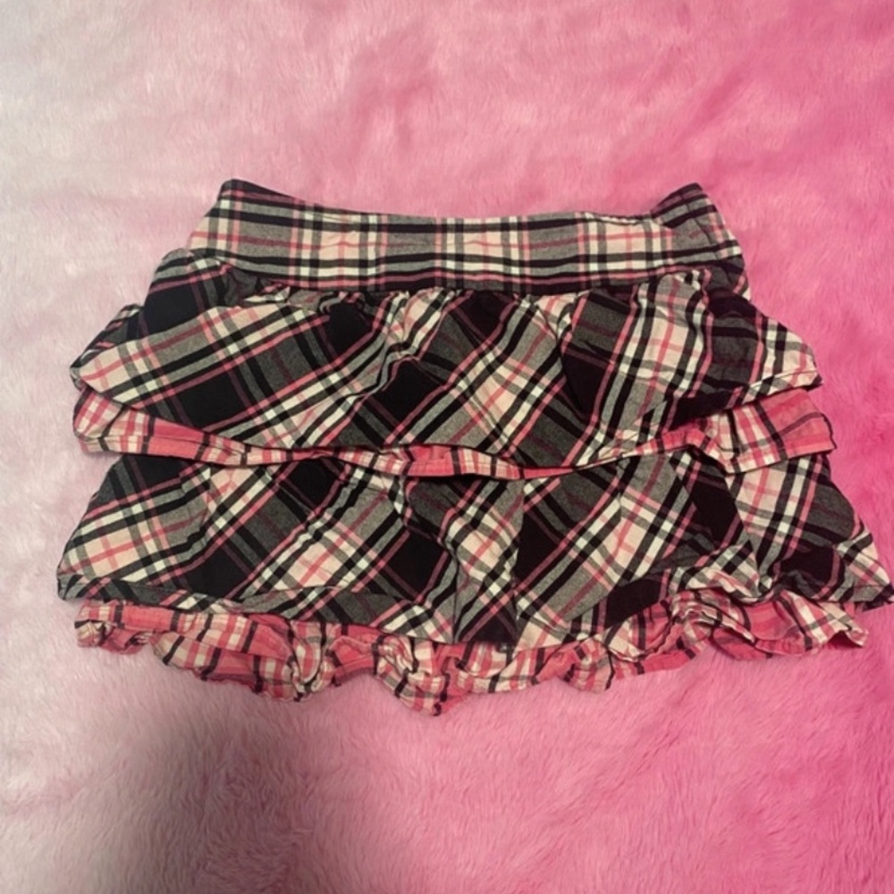 Crazy 8 Black and White Bubble Mini Skirt